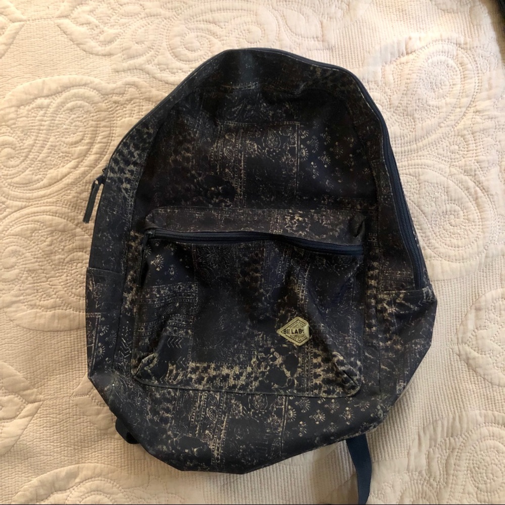Printed Backpack